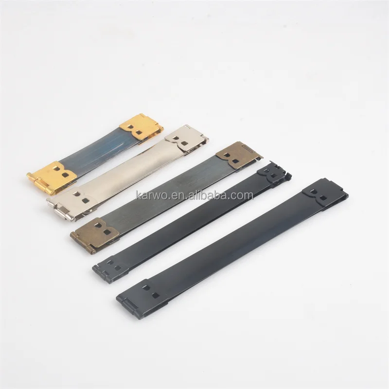 Karwo Custom Size Various Flex-frame Spring Internal Metal Flex Black Silver Gold Frame For Purse Bag