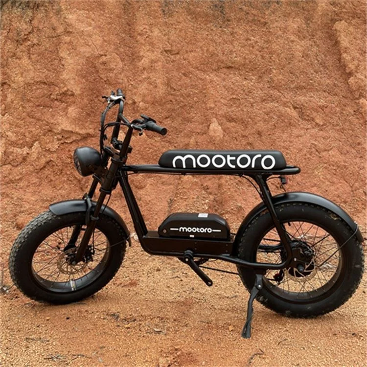 Mootoro C1 48V Battery Retro Electric City Bike 2022 New Cheap Hot Selling Snow Electric Super Fat Tire EBike 73 Road E-bike