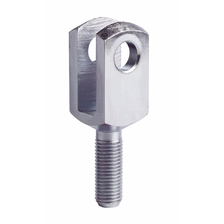 Y end fitting, DIN71752 clevises ISO8140 FORKS