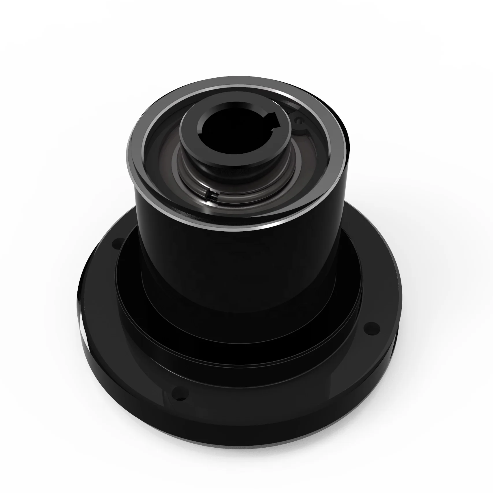 Black Hollow Shaft High Torque 50mm Circle flange Planetary Gearbox