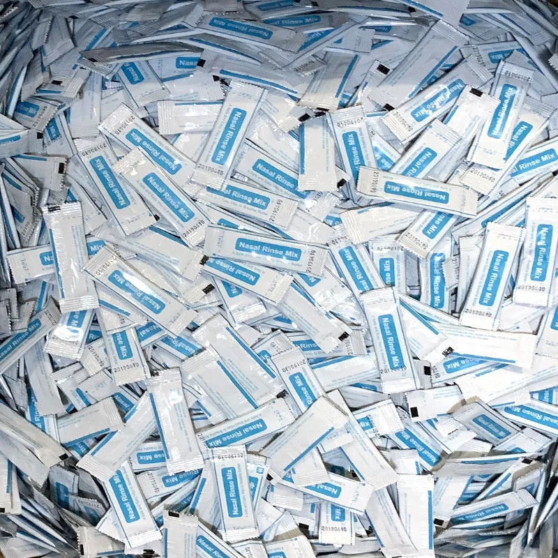 Nasal Salt For Neti Pot Rinse Saline Packets For Nose Cleaner Nasal Irrigation