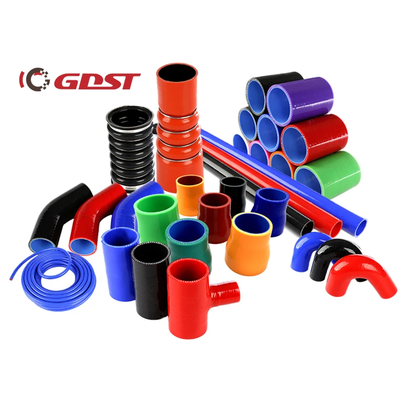 GDST заводская цена цветной интеркулер воздухозаборник силиконовый шланг универсальный силиконовый радиатор Hump шланг для автомобилей