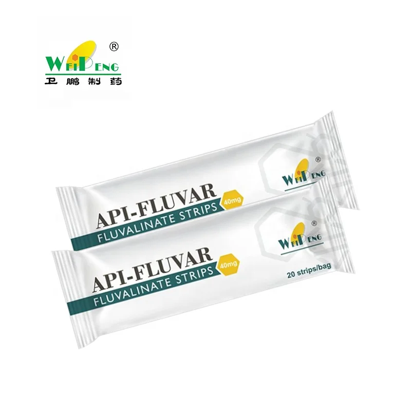 Best price WeiPeng Fluvalinate bees Beekeeing Fluvalinate Strips Varroa Mites Control Manpu Miticide for bee