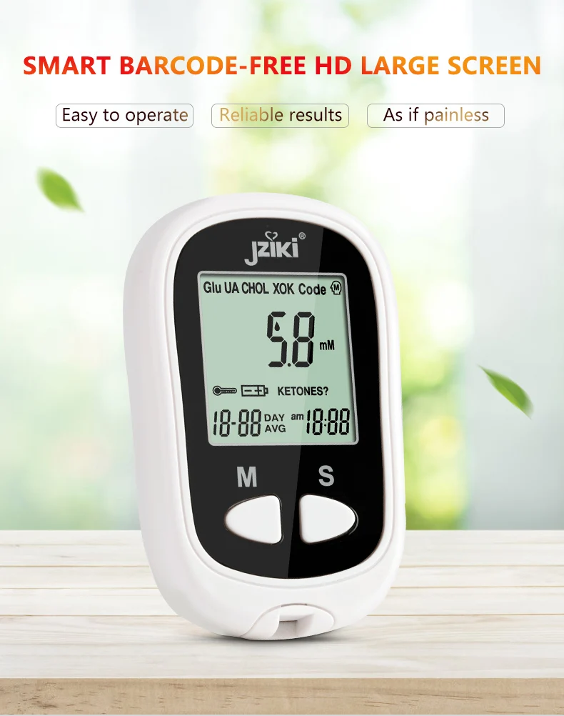 High Quality Diabetes Glucometer Kit with Strips Painless Blood Sugar Tester with Wholesale Price Factory Direct Quality Promise