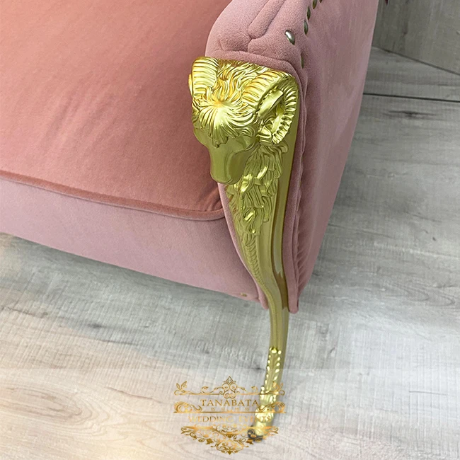 
luxury hotel living room velvet high back lounge chair modern leisure chairs 