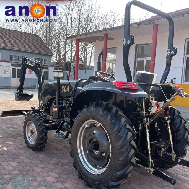 ANON High Quality Used Tractors 50hp 4wd Farming Machinery tractors for farming