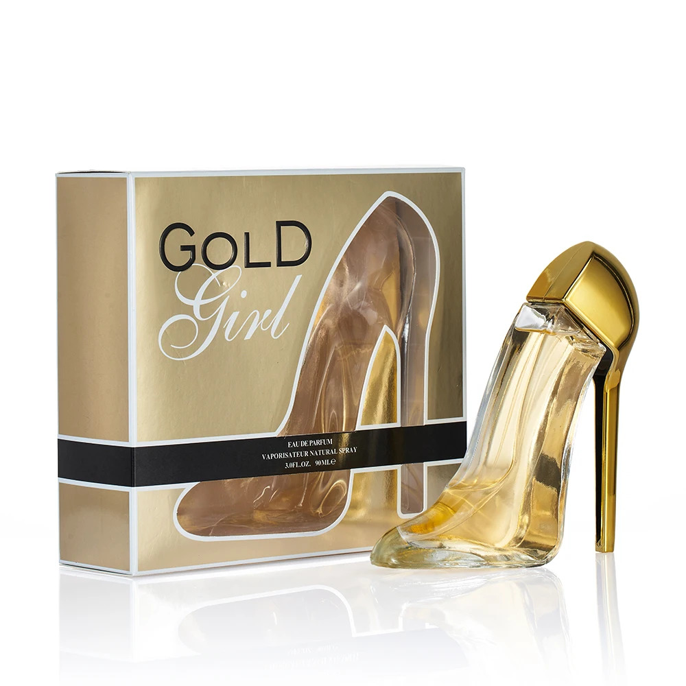 Gold Girl Sexy Women Perfume Fragrance with Heel Bottle