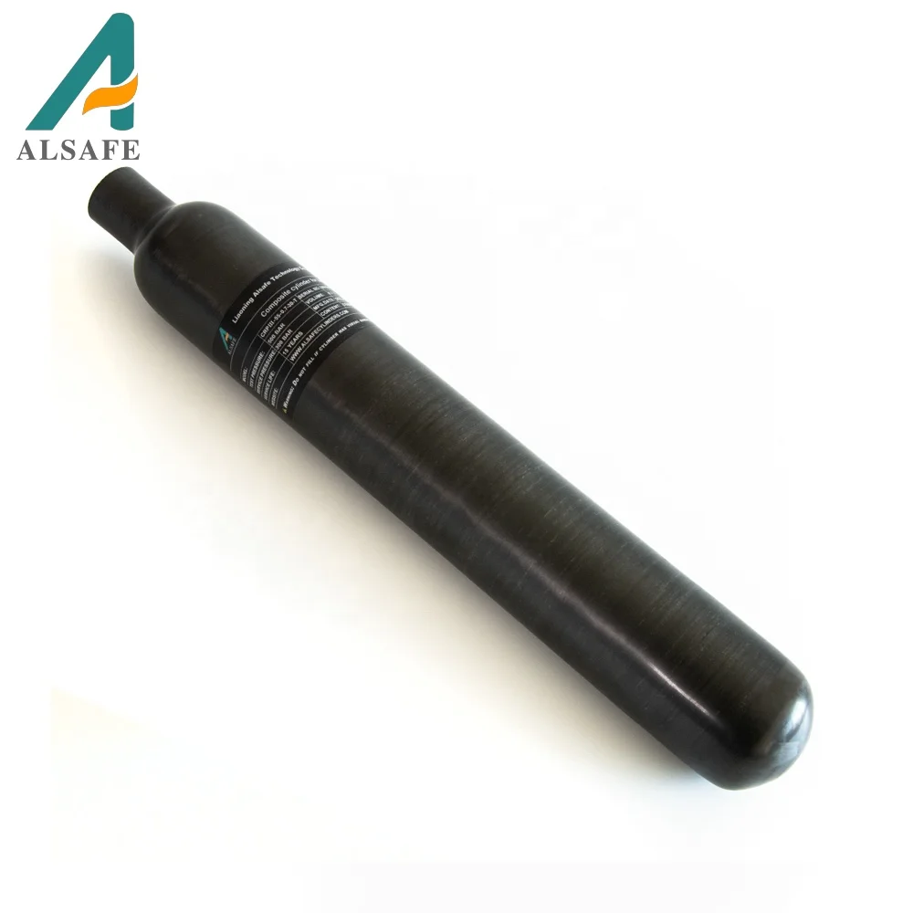 *ALSAFE  700cc 300bar carbon fiber tank composite Gas Cylinders 700
