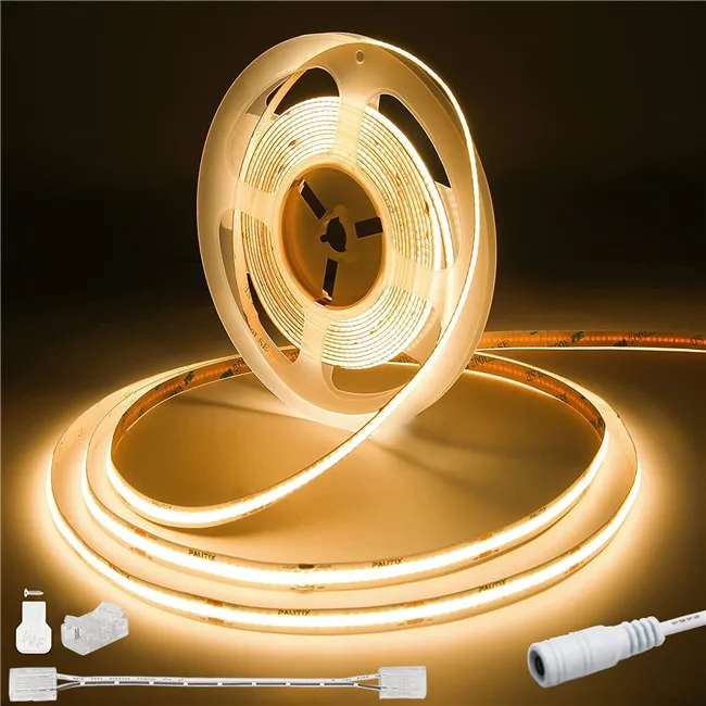 Wholesale DC12V 120Leds/M 2835 8MM LED Linear Strip Light Copper Base Single Sided Material 3000K /4000K 6500K COB LED Strip