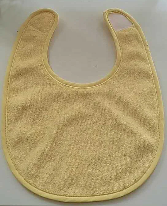
70% Cotton 30% Polyester Soft Waterproof Baby Bibs with Snaps 