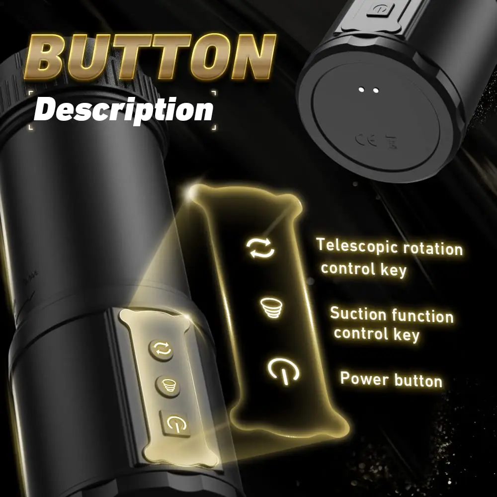 Automatic Telescopic Masturbation Cup Penis training Aircraft Cup Male Masturbator Pussy Sex Machine Adult Sex Toys For Men