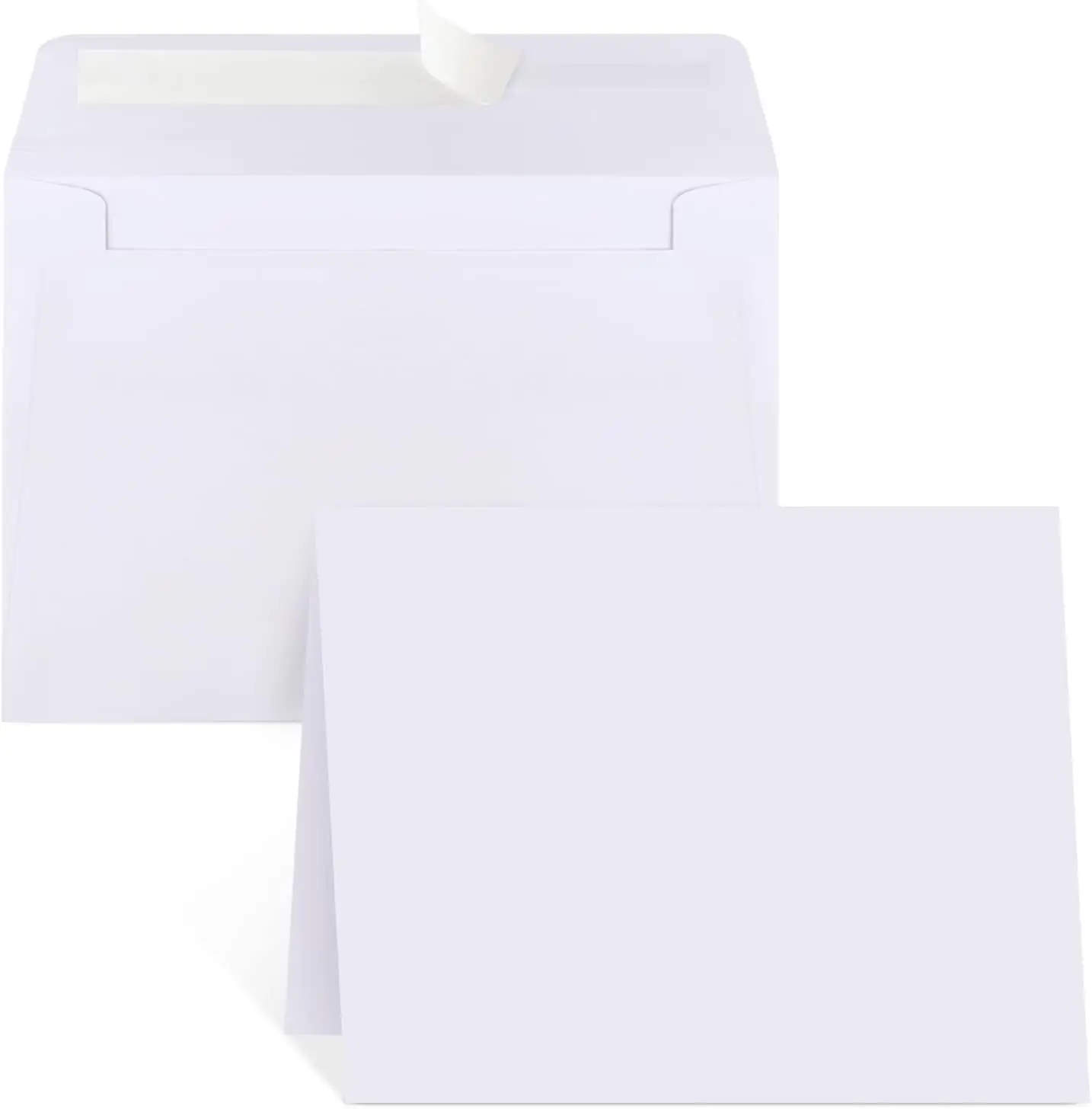 Blank Cards and Envelopes 4x6, 30 Pack White Invitation Cardstock with 30 Pack Envelopes, Thank you Blank Greeting Cards