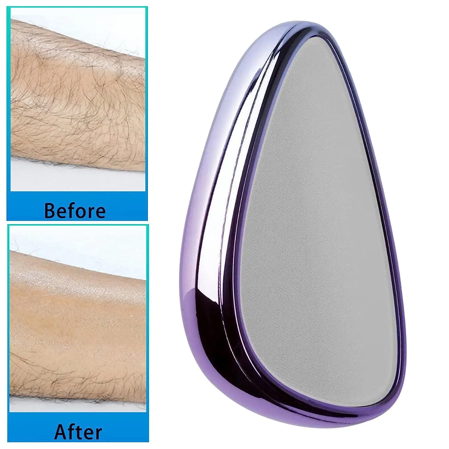 Crystal epilator safe and reusable for easy cleaning hair removal body beauty nano glass crystal epilator suitable