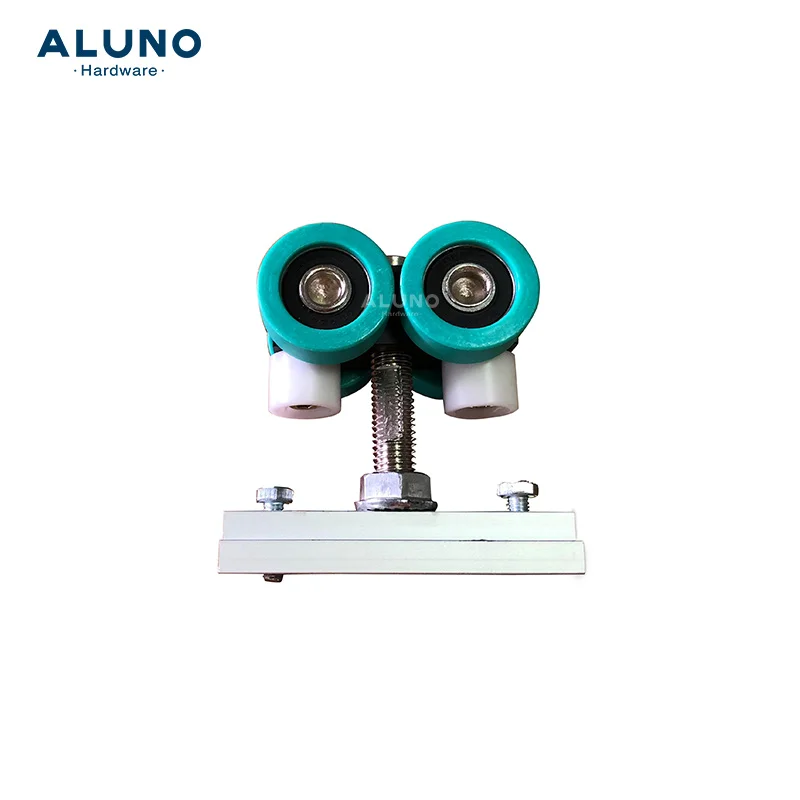 ALUNO Metal Frameless Folding Glass Door System Hardware Accessories