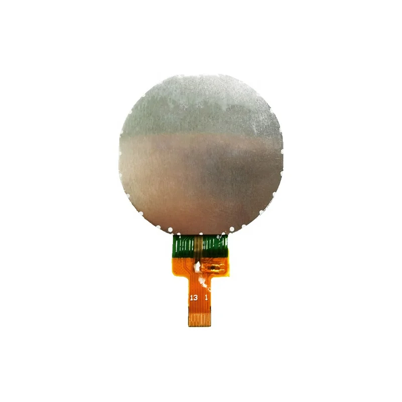 Factory Arrival 240*210 1.08  inch Round TFT Screen IPS Panel Display SPI LCD Display for Smart Watch