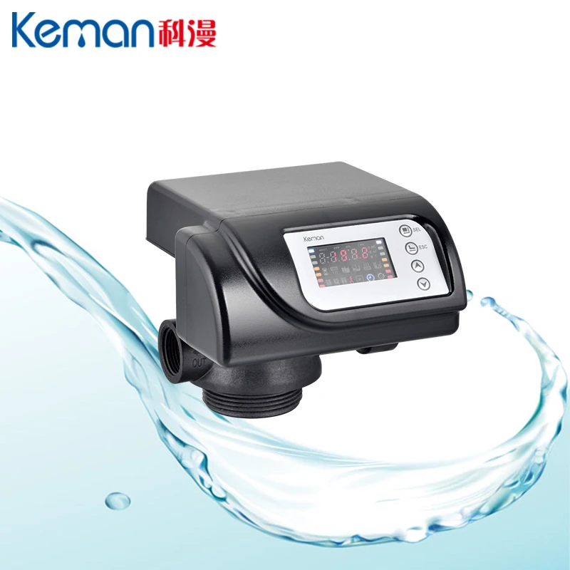 KEMAN AF4-LED Commercial water treatment valve 4T water filter valve AUTO water purifier valves with backwash