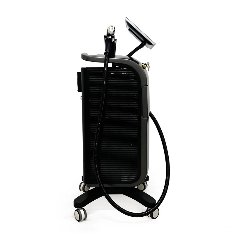 Diode laser hair removal machine 755nm 808nm 1064nm triple 3 wavelength dual handle micro channel