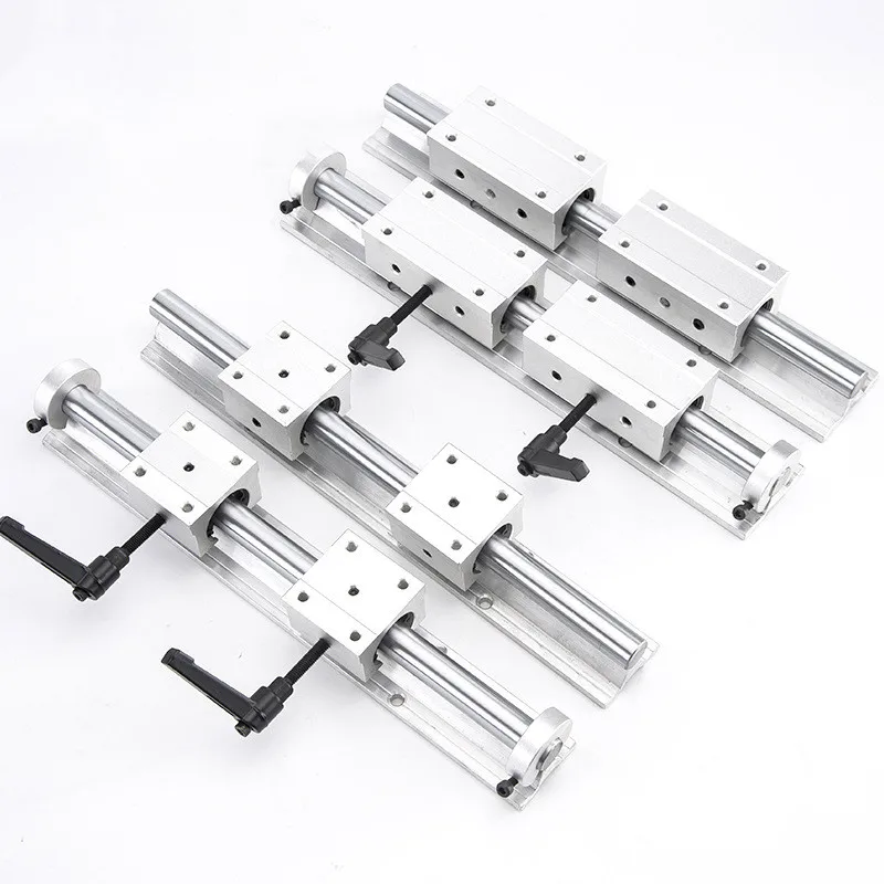 
SBR12 linear motion guide rail 100-3000mm SBR12UU SBR12LUU CNC linear slide block 