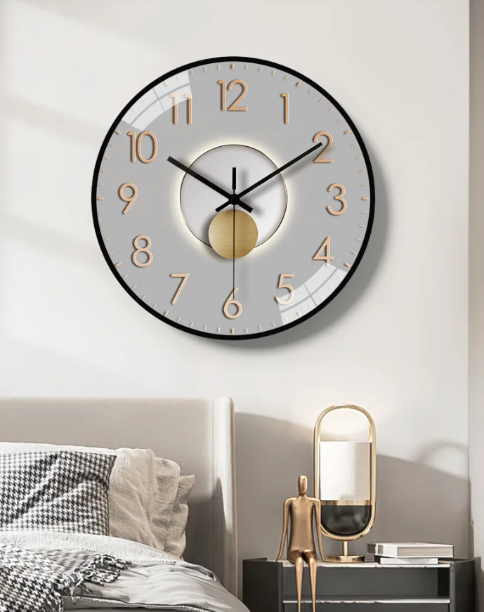 Горячая Распродажа, настенные часы 8 дюймов, 10 дюймов, 12 дюймов для гостиной, декоративные бесшумные часы, креативные кварцевые часы