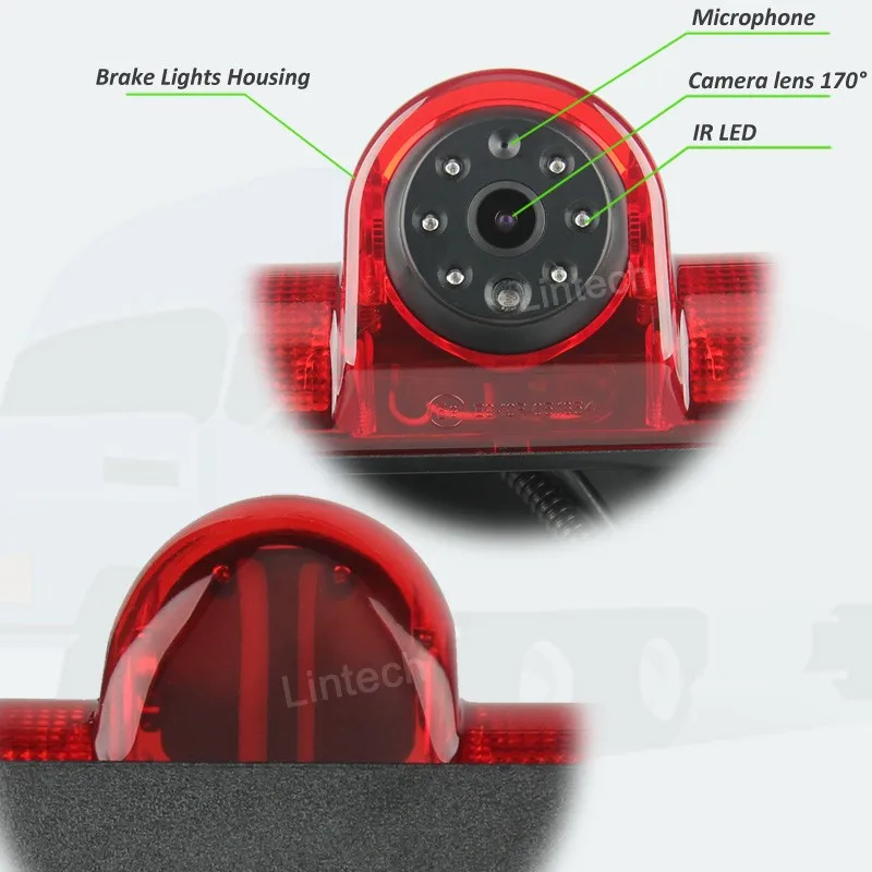 Rear View Camera Chevrolet Express Brake Light Van Camera For GM Express & Chevy Savana Cargo VAN