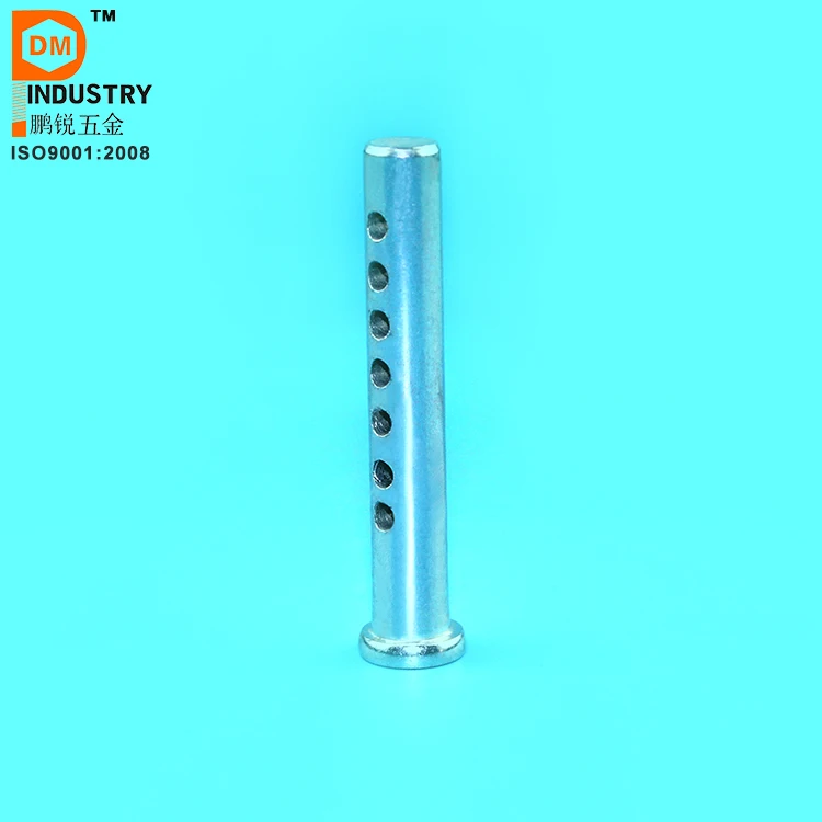 DIN1444 B Stainless Steel Flat Head Grooved Clevis Pin with hole