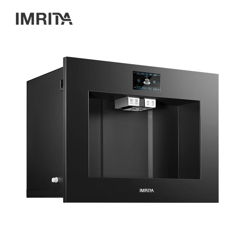 IMRITA Commercial Chilled Sparkling Water Maker Ice Drinking Sparkling Water Machine Water Dispenser with Hot and Cold