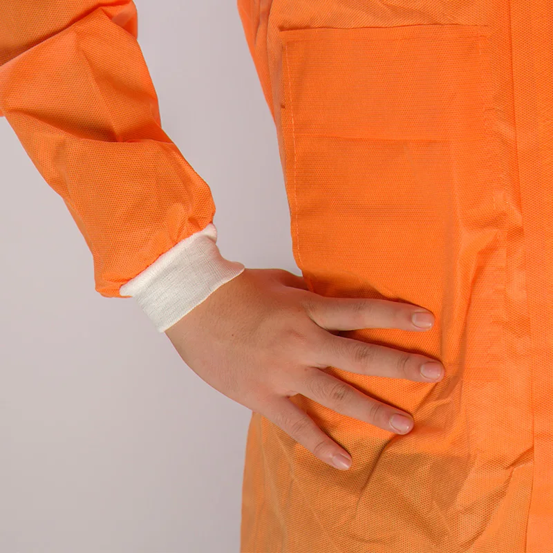 Adults Unisex personal Disposable SMS disposable coverall with Reflective Stripe Logo custom safety Coverall