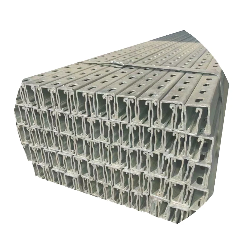 lowprice china wholesale 12 gauge strut channel low price china wholesale strut channel combine z90 pre-galvanized strut channel