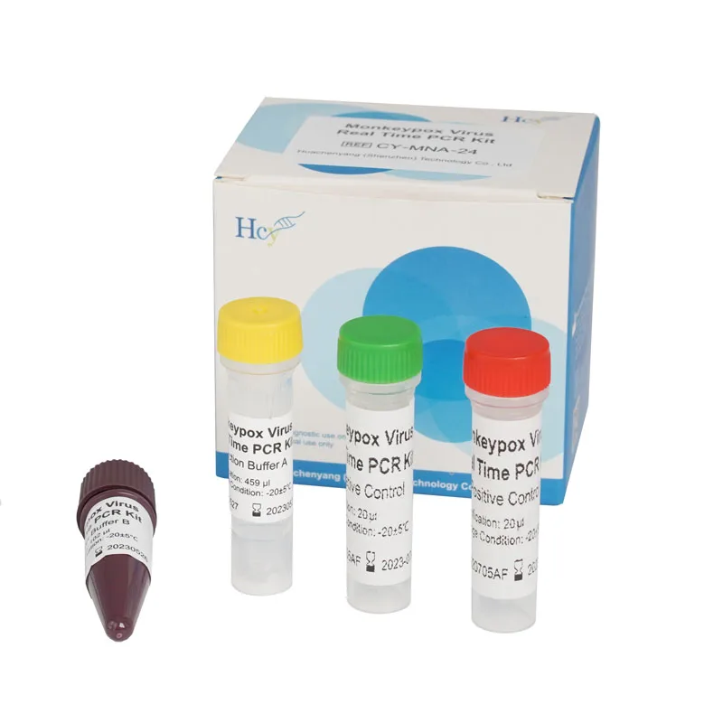 HCY Rapid Detection Test Monkeypox Virus Test Kit Pcr Flocked Swab Monkeypox Virus Rapid Antigen Test Kits
