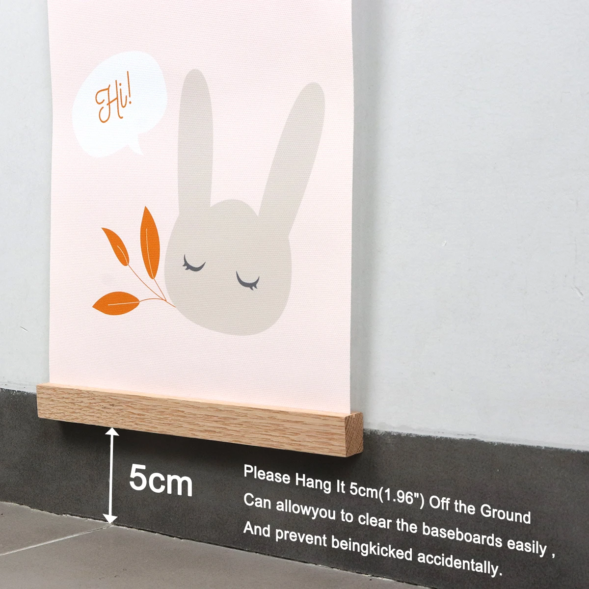 Growth Charts for Kids Baby Height Growth Chart Ruler Removable Canvas Wall Hanging Measurement Chart