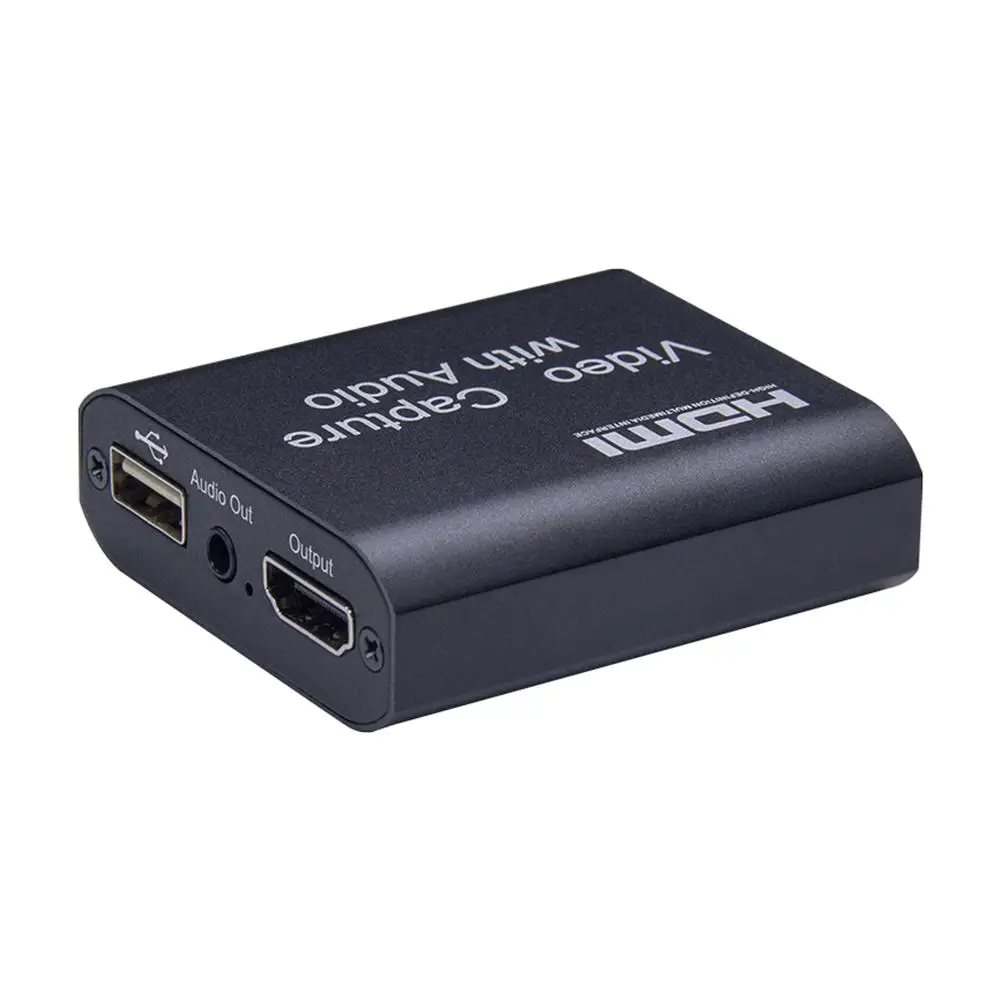  HDVC4 компьютерная игра живая запись коробка металлический корпус с аудио HD 4K Карта