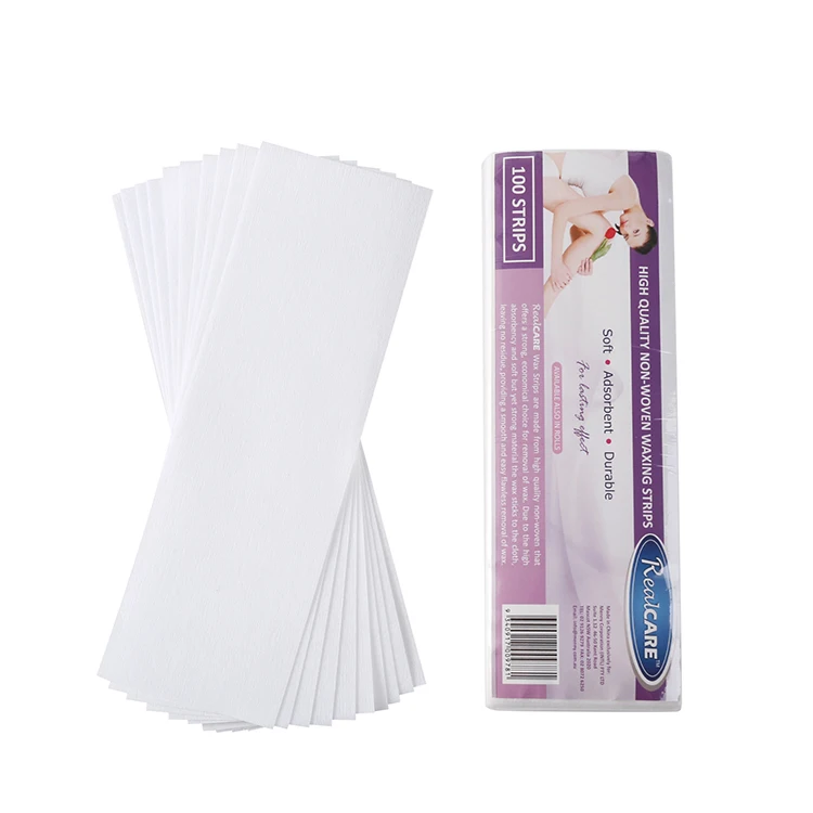 italian disposable non woven depilatory waxing paper strips body hair removal