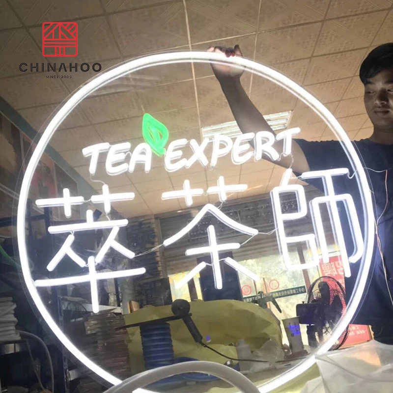 Chinahoo bar bar multicolour electronic acrylic led letters made neon sign