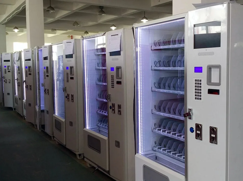  Интеллектуальный высококачественный коммерческий пирожный с газированным напитком презерватив игрушечный торговый автомат Холодильный