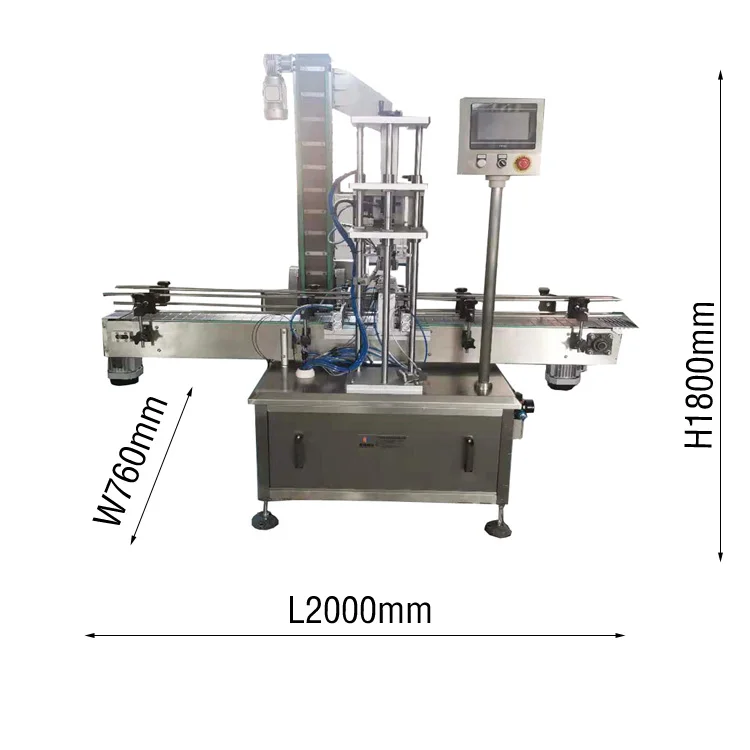 JF D902 Fully Automatic Bottle Capping Rotating Machine Plastic Mexico Spain Key Germany Power Packaging Food Technical Air Flat