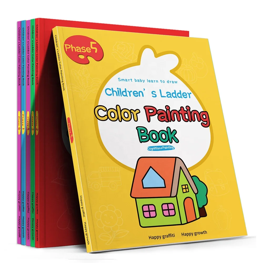 
Manufacturers sell reasonably priced children hand-painted graffiti color painting drawing book 