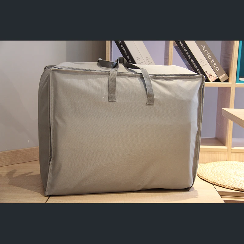 Durable waterproof/dustproof 600D Oxford fabric zipper quilt blanket bag