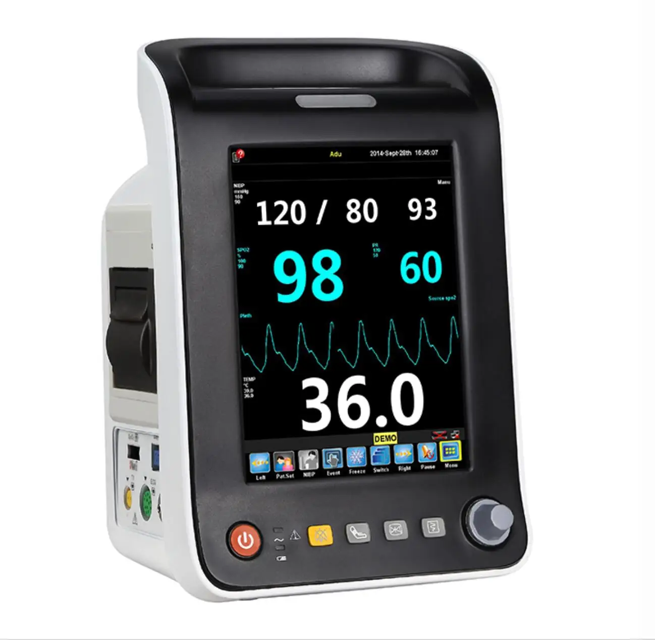 Transport Vital Sign Monitor 8.4 inch Touch Screen Patient Monitor Aquarius