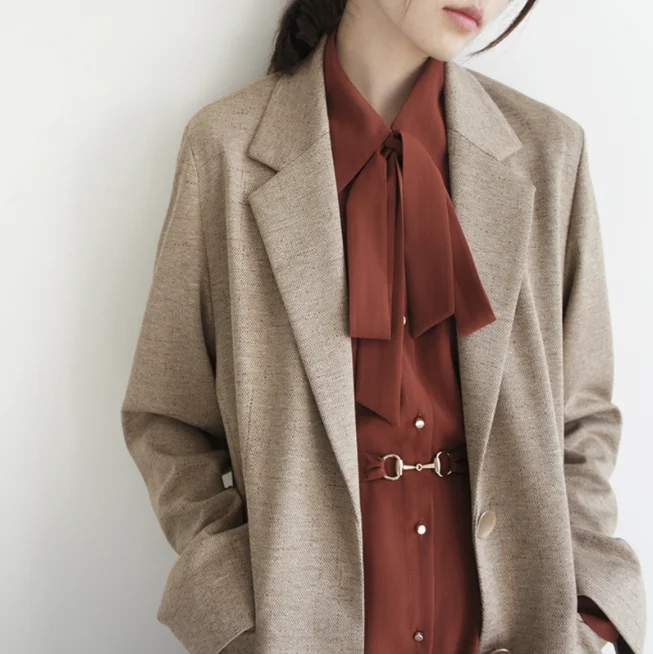 2022 Spring New Style Women Long Sleeve Midi Dress Fashion Turn Down Collar Slim Elegant Shirt Skirt