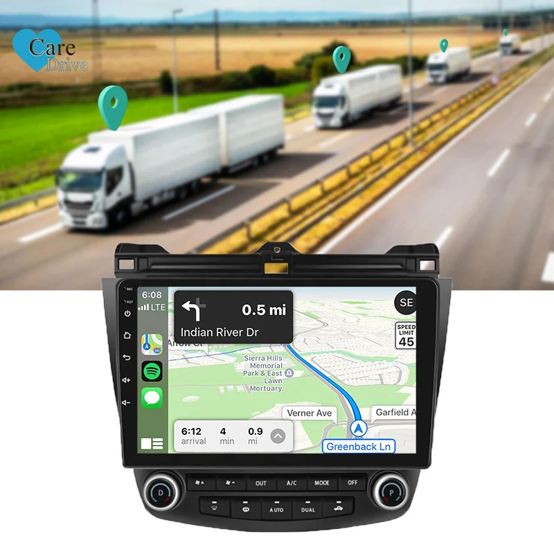 CareDrive Voice Control Car Radio For Peugeot 207 2006-2015 8+128G Car Stereo 360 Split Screen Carplay+Auto Car Dvd Player