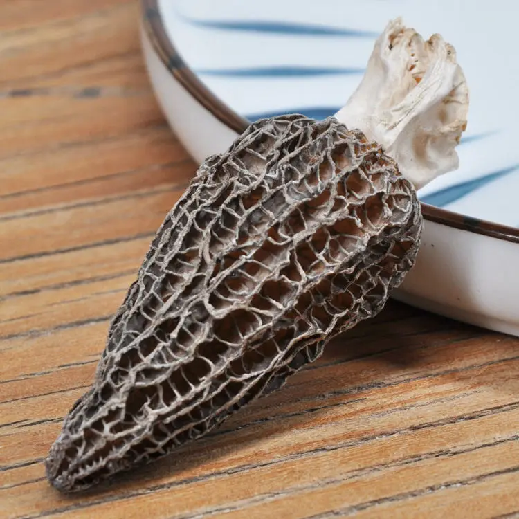 Hot product wild plant Vitamin-Rich Collagen Dried Morel Black Mushrooms
