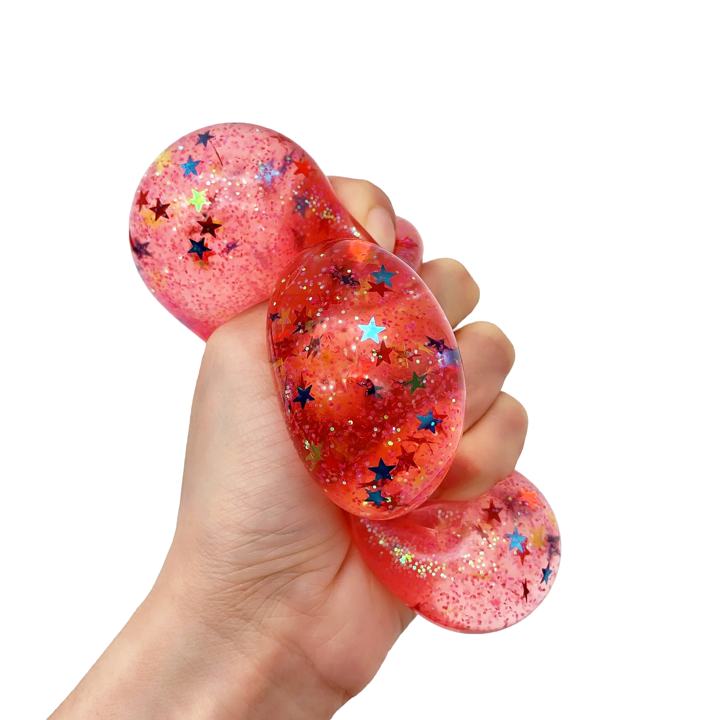 Factory Wholesale Crystal Ball TPR Stretchy Stress Relief Squeeze Balls