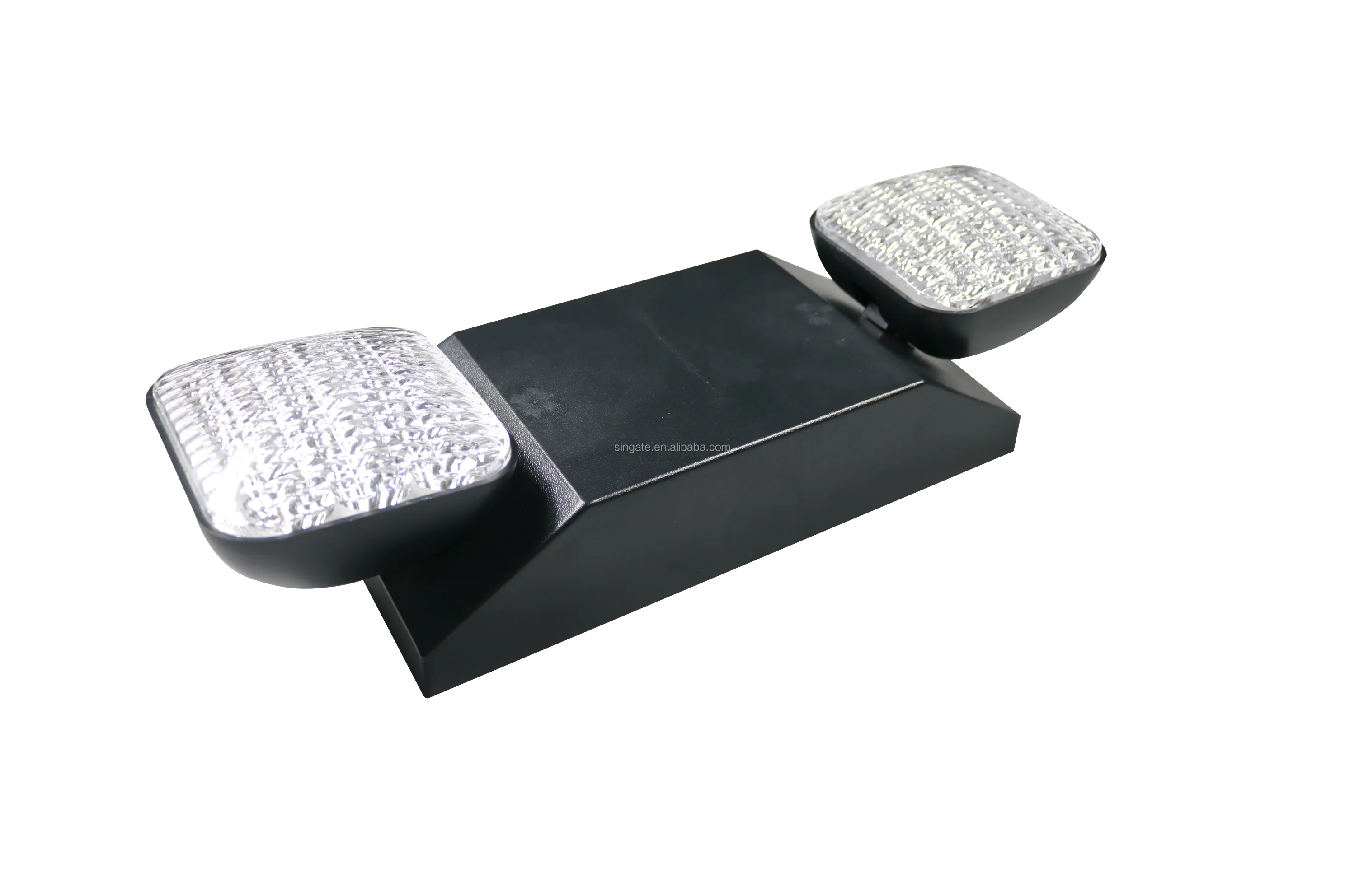 BEST sell rechargeable battery backup dual heads led emergency light with CE CB U L listed