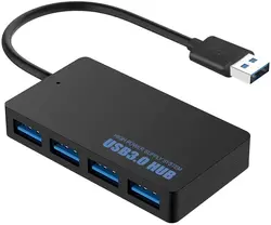 High Speed USB 3.0 Hub External 4 Ports Adapter Splitter USB Expander Plug and Play For Laptop PC Computer Accessories
