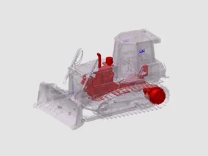 Китайский топ-бренд 170hp полный гидравлический гусеничный бульдозер DH17 с поворотным рулевым управлением