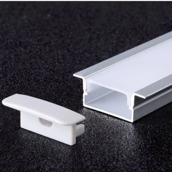SDW2010A  Recessed Aluminium Channel Bar for Led Strip Light Holder, Flat Style T Shape Aluminum Profile Extrusions