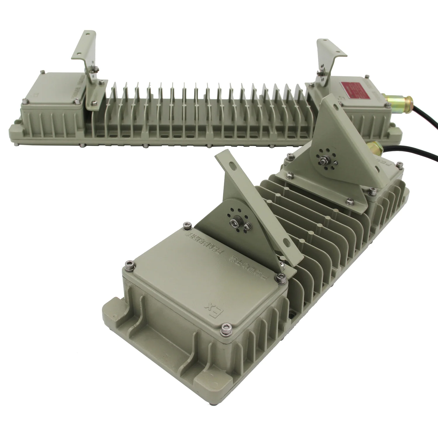 explosion proof led linear luminaires fluorescent replacement 20w-100w ATEX 220-240v waterproof