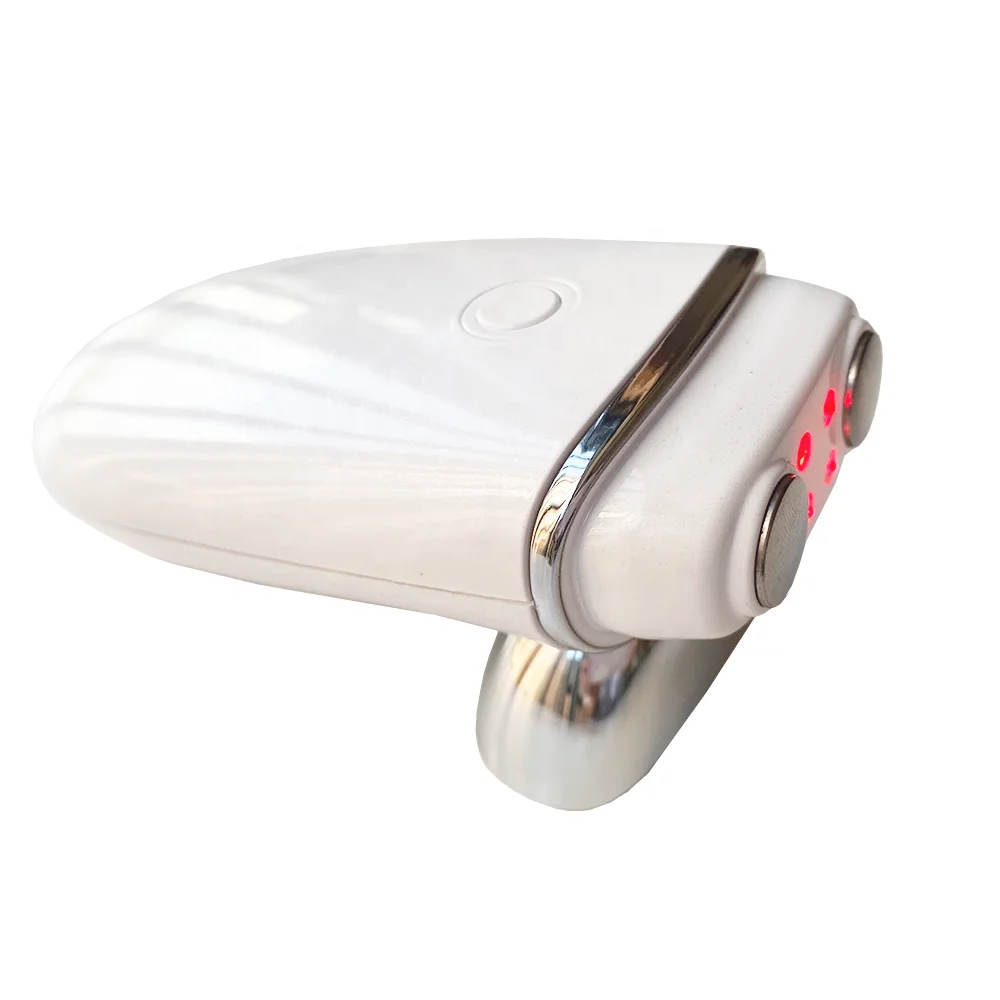 Custom logo cute design micro current facial toning device V face and antiwrinkles