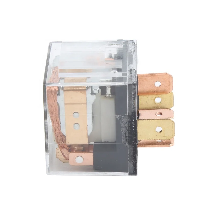 Car Automotive Universal Transparent Relay 12V 80A SPST 4Pin Switch