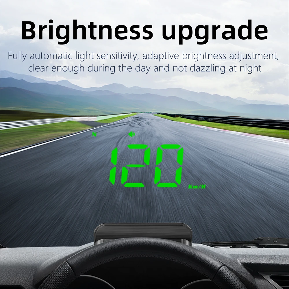 Hot Selling M1 Car HUD Head Up Display With Fuel Consumption Trip Computer Automotive Electronics Accessories
